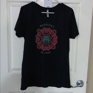 Warriors in Pink shirt